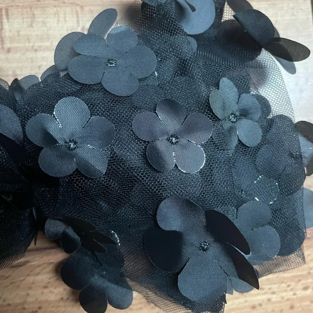 Oversized Lace Pop Out Floral French Barrette Hair Clip